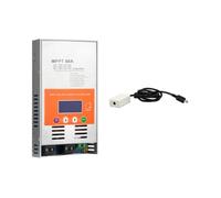 60A 12V/24V/48V Controlador Solar de Batería de Plomo-Ácido con Seguimiento de Potencia Máxima MPPT y Reconocimiento Automático V124 con Caja WiFi