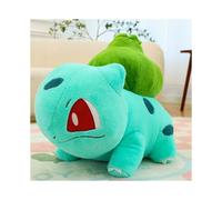 60cm Big Size Pokemon Bulbasaur Cartoon Anime Plush Stuffed Doll Garlic Frog Room Decorated with Cartoon Peluche Pillow Gift