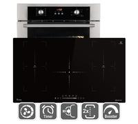 60cm Horno electrico empotrable BO8810SS + 90cm Placa induccion IH89005FZ [EEK: A+]