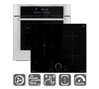 60cm Horno electrico empotrable EB8015ED + 59cm Placa induccion IH85901FZ [EEK: A]