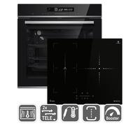 60cm Horno electrico empotrable EB8017ED 59cm Placa induccion IND5903SP [EEK: A++]