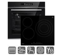 60cm Horno electrico empotrable EB8019EDP + 59cm Placa vitrocermica KF5903SP [EEK: A++]