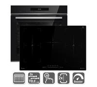 60cm Horno electrico empotrable EB8019EDP + 77cm Placa induccion IH87705FZ [EEK: A++]