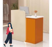 60cm Mostradores para Tiendas, recepciones peluqueria con mostrador con Cajón Cerradura Gabinete de Cajero Mueble Durable y fácil de Limpiar Ideal para Recepción Atención Oficina Espacios Comerciales