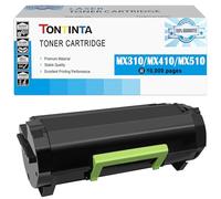 60F2H00 602H Cartucho de Tóner Compatible Alta Capacidad 10000 Páginas para Impresora Lexmark MX310 MX310dn MX410 MX410de MX510de MX511dte MX511dhe MX511de MX610dw MX611de MX611dhe MX611dte MX611dfe