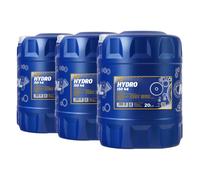 60L 3x 20 Litro Hidráulico MANNOL Central Iso 46 Hlp 46 din 51524 Industrieöl