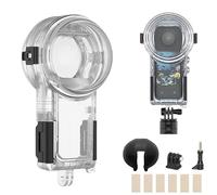 60M/196FT Invisible Buceo Funda Compatible con Insta360 X5 | Carcasa Sumergible 360° para Protección Subacuática, Diseñada para Buceo, Surf, Esnórquel y Esquí con Acción Cámara