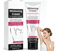 60ml Crema Aclarante Corporal, Tratamiento para Manchas Oscuras en Axilas, Rodillas y Zonas Íntimas, Hidratación Profunda que Ayuda a Unificar el Tono de Piel para una Apariencia Más Suave y Radiante
