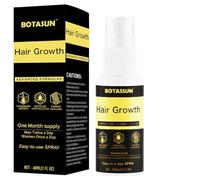 60ml Spray para el Crecimiento del Cabello, Líquido de crecimiento del cabello, caída y crecimiento del cabello, Solución Completa para un Pelo más Sano y con Más Vitalidad