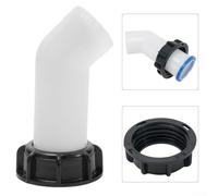 60mm IBC Tank Adapter Spout for Rainwater Harvesting and Drainage (azul)