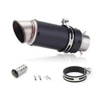 60mm Universal Motorcycle Exhaust Pipes Muffler Steel with DB Killer For Kawasaki For CFMOTO For Yamaha For R3 R25 For CBR600 For S1000RR For MT09,Replacement Part