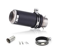 60mm Universal Motorcycle Exhaust Pipes Muffler Steel with DB Killer For Kawasaki For CFMOTO For Yamaha For R3 R25 For CBR600 For S1000RR For MT09,Replacement Part