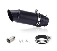 60mm Universal Motorcycle Exhaust Pipes Muffler Steel with DB Killer For Kawasaki For CFMOTO For Yamaha For R3 R25 For CBR600 For S1000RR For MT09,Replacement Part