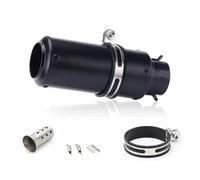 60mm Universal Motorcycle Exhaust Pipes Muffler Steel with DB Killer For Kawasaki For CFMOTO For Yamaha For R3 R25 For CBR600 For S1000RR For MT09,Replacement Part