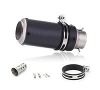 60mm Universal Motorcycle Exhaust Pipes Muffler Steel with DB Killer For Kawasaki For CFMOTO For Yamaha For R3 R25 For CBR600 For S1000RR For MT09,Replacement Part