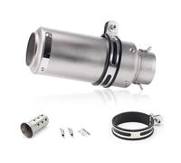 60mm Universal Motorcycle Exhaust Pipes Muffler Steel with DB Killer For Kawasaki For CFMOTO For Yamaha For R3 R25 For CBR600 For S1000RR For MT09,Replacement Part