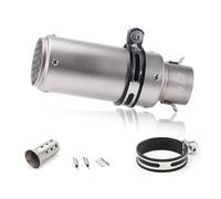 60mm Universal Motorcycle Exhaust Pipes Muffler Steel with DB Killer For Kawasaki For CFMOTO For Yamaha For R3 R25 For CBR600 For S1000RR For MT09,Replacement Part