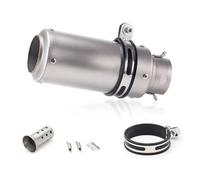 60mm Universal Motorcycle Exhaust Pipes Muffler Steel with DB Killer For Kawasaki For CFMOTO For Yamaha For R3 R25 For CBR600 For S1000RR For MT09,Replacement Part