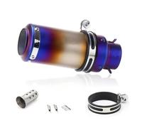 60mm Universal Motorcycle Exhaust Pipes Muffler Steel with DB Killer For Kawasaki For CFMOTO For Yamaha For R3 R25 For CBR600 For S1000RR For MT09,Replacement Part