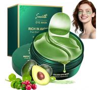 60PC Parches Ojos Bolsas y Ojeras, Parches Antiarrugas, Parches Ojeras y Bolsas, Collagen Eye Patch Allevia l'affaticamento Degli Occhi, Elimina Borse e Occhiaie e Schiarisce le Rughe