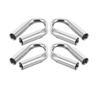 60Pcs Engineered Stainless Steel U-Shaped Thimble Para Cables