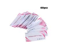 60pcs Lh Pregnancy Ovulation Test Strips Fertility Predictor Kit Accurate