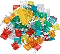 60pcs Mini Blade Fusses Auto Car Truck Surtment Fuse Kit con caja 5a 10a 15a 20a 25a 30a Accesorios de auto