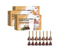 60pcs Moxibustion Gathering Energy & Detox_ification Slim_ming Burning Column - Herbel Mugwort Moxibustion Sticks with Self-Stick Base, Moxa Stick for Moxibustion, Moxa Stick for Weght Loss (3Box)