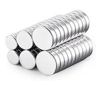 60pcs Neodymium Disc Magnets, Extra Strong Fridge Magnets for Crafts, Whiteboards, Refrigerator, Home, Kitchen, Office