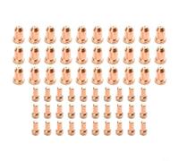 60pcs Plasma Cutter Antorcha Consumibles Set PT80 IPT80 Electrodos Boquillas con 2mm Consejos para WS OEM Compatible Plasma Cutter Ref 52558 51311 12