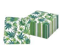 60Piezas Servilletas de Hawái Hojas Selva,Servilleta de Primavera Verano Bosque Servilletas Cóctel Desechables Servilletas Decorativas de Papel para Suministros Fiesta de Té Almuerzo Festivo,33x33cm