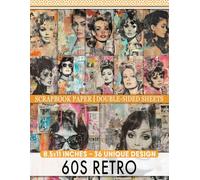 60s Retro: Aesthetic Patterns Perfect for DIY Crafts, Decoupage, Crafting, and Gift Wrapping