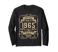 60th Birthday Gifts For Men Women 60 Year Old Vintage 1965 Manga Larga