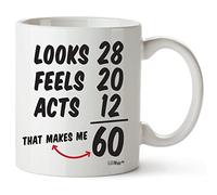 60th Birthday Gifts For Women Fifty Years Old Men Gift Happy Funny 60 Mens Womens Womans Wifes Female Man Best Friend Basket 1958 Male Unique Ideas 58 Woman Wife Gag Dad Cute Girls Guys Good Husband