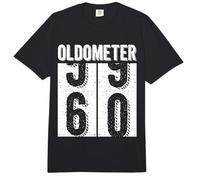 60th Birthday Gifts Oldometer 59-60 Vintage Funny Men Women Comfort Colors Adult Heavyweight T-Shirt