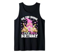 60th Birthday Mom GNOME For Grandma Princess Its My Birthday Camiseta sin Mangas