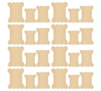 60Ud Bobinas De Madera Beige Para Hilos Y Accesorios De Bordar