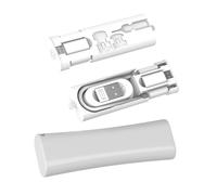 60W Adaptador USB C a Micro USB Lightning para iPhone 17 16 15 14 13 Pro Max para iPad para Apple Compatible con Samsung S26 Kit Viaje Universal Cable de Datos OTG 3.0 Accesorios Conector Multifunción