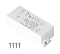 60W LED Driver Transformer | AC100-240V to DC12V 5A Supply | Weatherproof for LED Strips / MR16 Bulbs/Landscape Lighting | Overload Protection