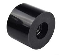 60x45mm 78A PU Skateboard Ruedas Kit con rodamientos ABEC-9 y espaciadores para Longboard y Street Skate (negro)