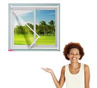 60x60cm, Malla antiinsectos para ventana, mosquitera de malla para ventana, resistente, repuesto de malla antimosquitos