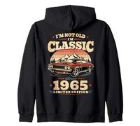 61 Cumpleaños Hombre Regalo Vintage Año 1965 Sudadera con Capucha