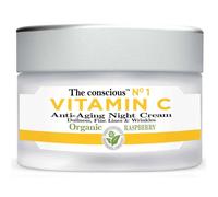 VITAMIN C anti-aging night cream organic raspberry 50 ml