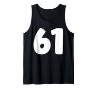 61 Meme Funny Six One 61 Meme Gen Alpha Slang 6 1 Hands Camiseta sin Mangas
