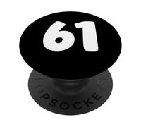 61 Meme Funny Six One 61 Meme Gen Alpha Slang 6 1 Hands PopSockets PopGrip Adhesivo