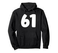 61 Meme Funny Six One 61 Meme Gen Alpha Slang 6 1 Hands Sudadera con Capucha