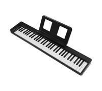 61 Teclado de Piano Plegable Plegable Teclado Portátil con 61 Teclas de Tamaño Completo para Principiantes Piano Plegables Tonos Transparentes Recargables Piano Digital Piano