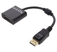 Delock adaptador displayport 1.2 macho a dvi hembra 4k pasivo negro