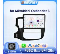 6115 Android Auto Audio para Mitsubishi Outlander 3 III GF0W GG0W Carplay 2012-2018 Video estéreo para coche Radio reproductor Multimedia GPS 10.33 inch S4-B