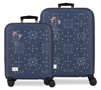 6128942 SET/2 TROLLEY ABS 55-68CM. C/EXP. 4R. PJL LENAY MARI